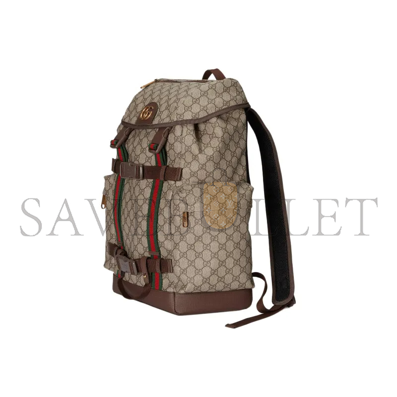 GUCCI GG SKATEBOARD BACKPACK WITH WEB 690999 (42*34*16cm)
